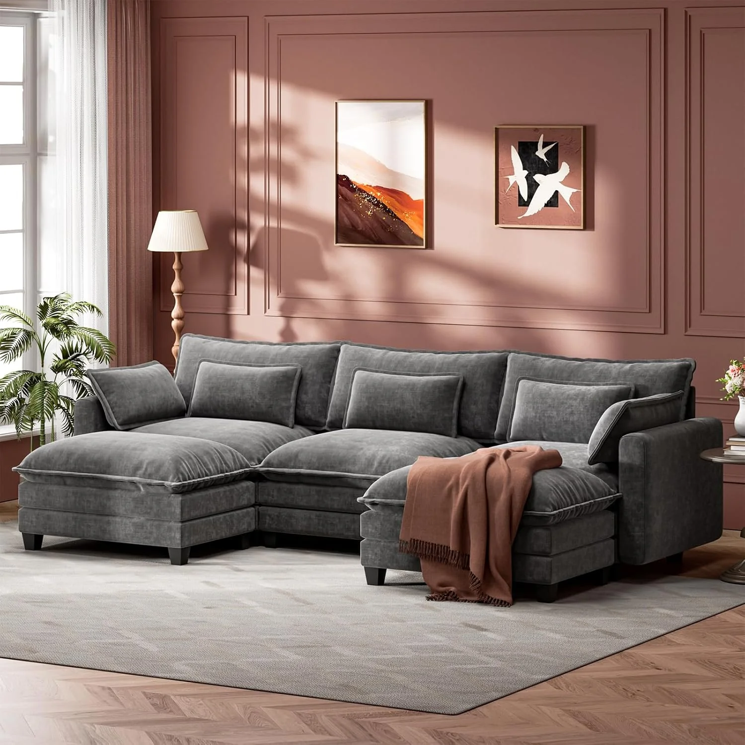 Marsail Modular Sectional Sofa 110.6